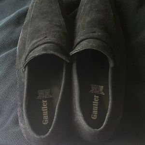 Dress shoes black Suede